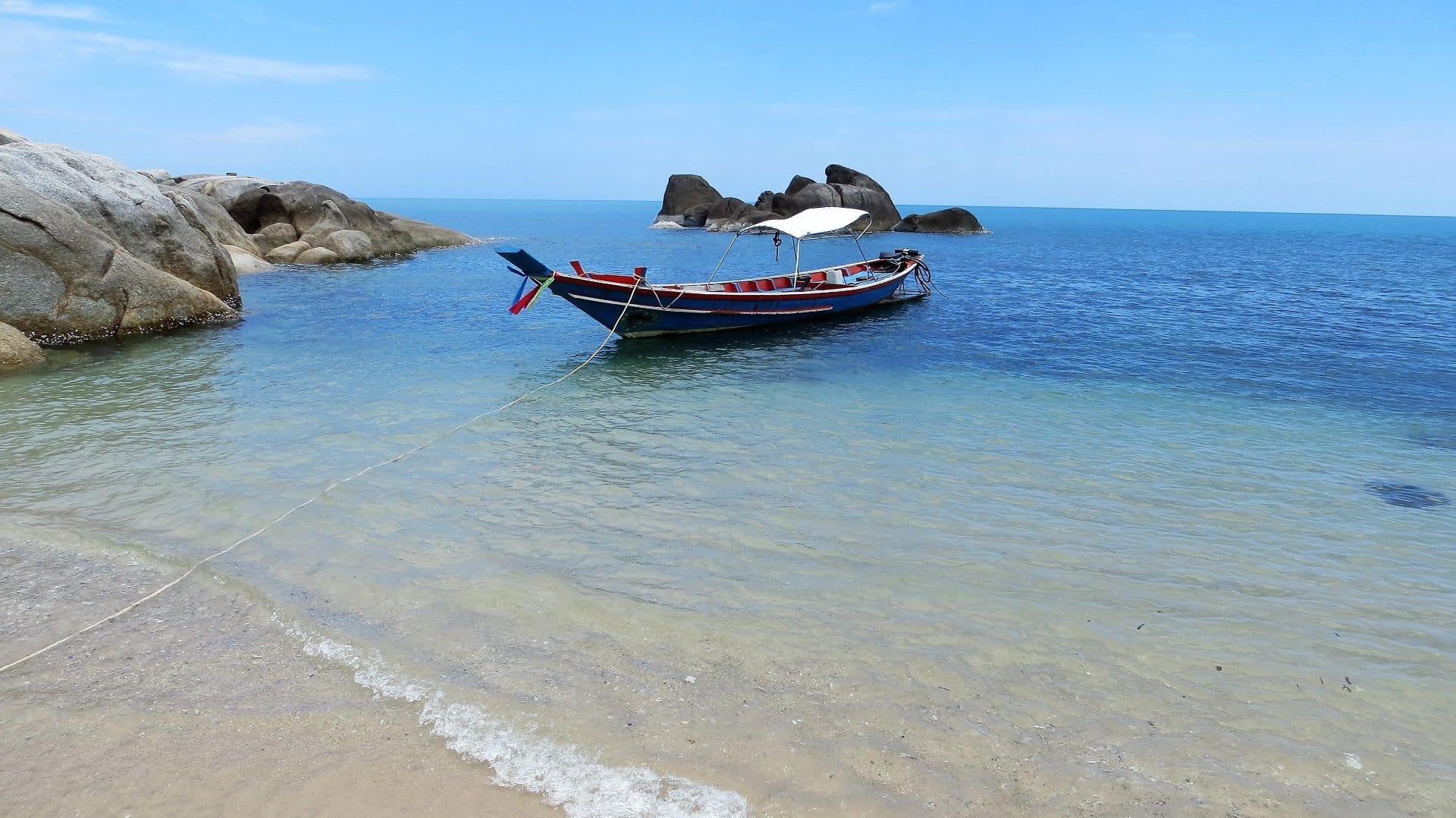 koh samui barca dei pescatori