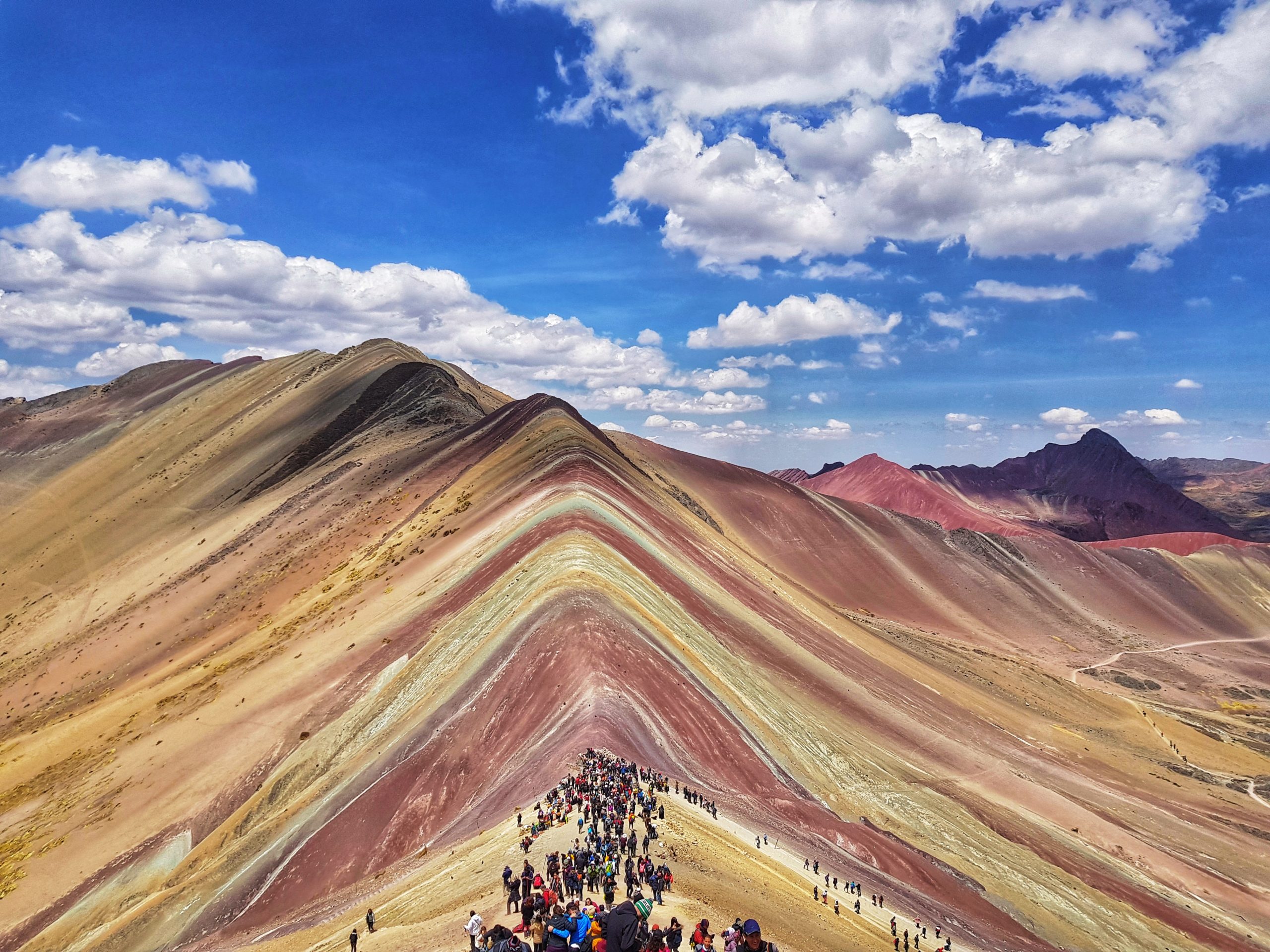 Rainbow Mountain Vinicunca Montagna Arcobaleno Peru